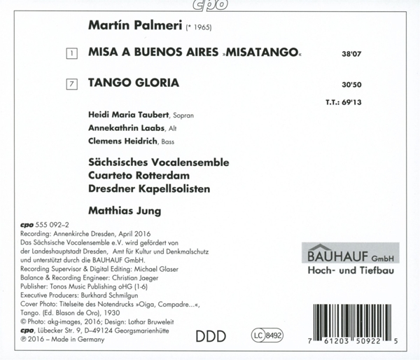 Misatango; Tango Gloria 1
