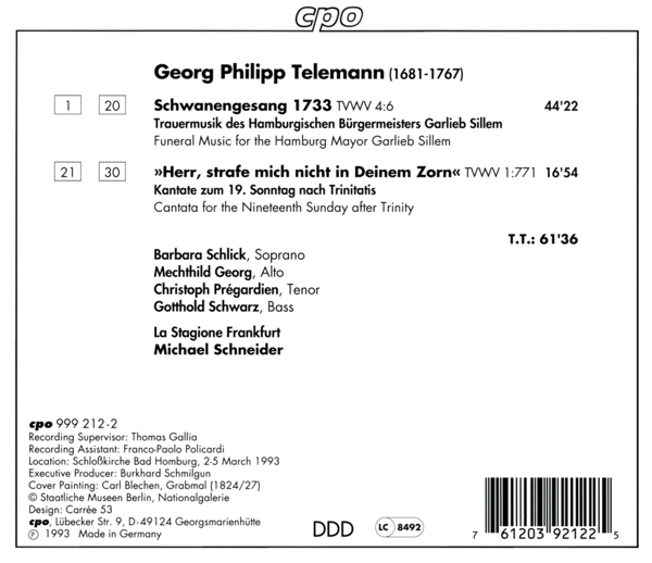 Schwanengesang (Trauermusik f.G.Sillem) 1