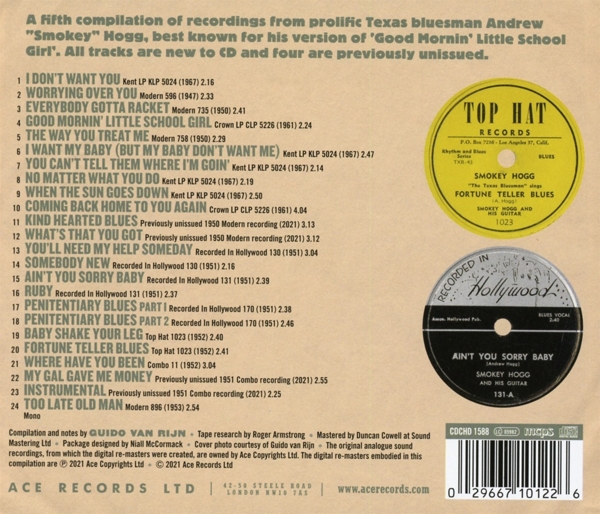 The Texas Blues Of Smokey Hogg 1