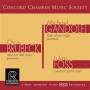 Concord Chamber Music Society - Brubeck/Gandolfi/Foss