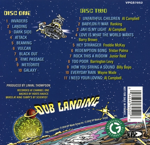 Dub Landing Vol.1 (2CD/ 6-Panel Digisleeve) 1