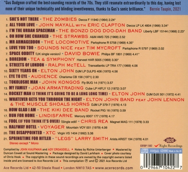 Gus Dudgeon Production Gems 1