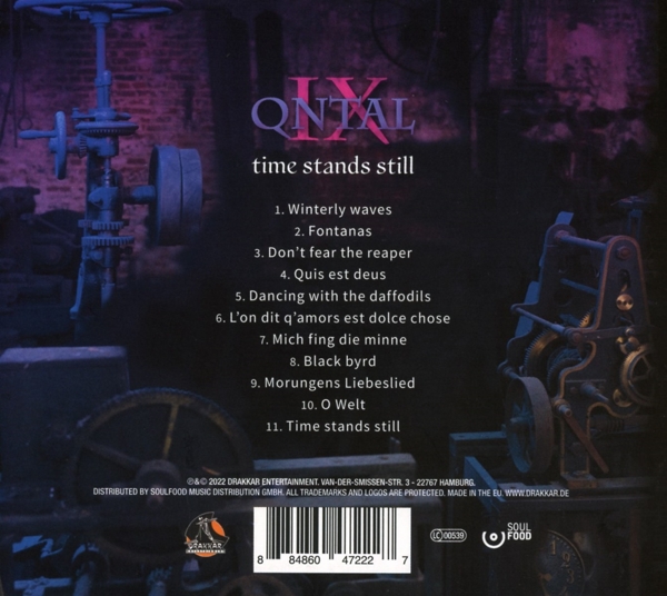 IX - Time stands still (Digipak incl. Poster) 1