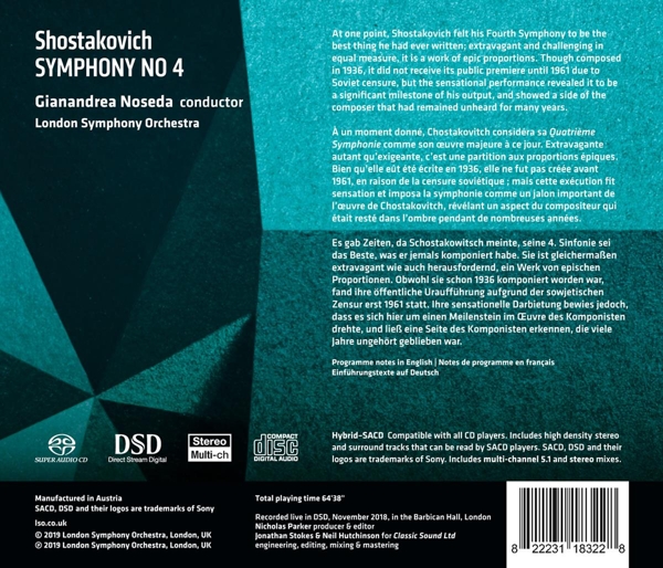 Noseda, Gianandrea/ LSO 1