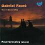 Paul Crossley - Faure Barcarolles