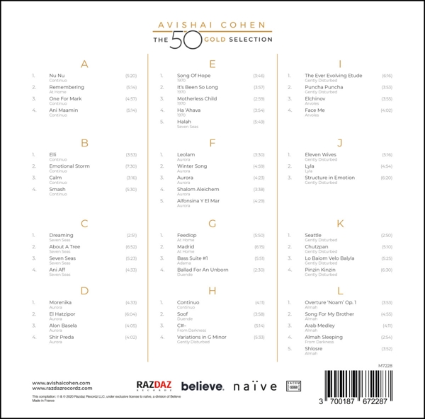The 50 Gold Selection (6LP-Box/ Gold Vinyl) 1