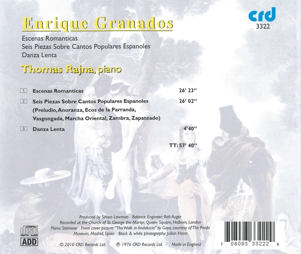 Granados Piano Works 1