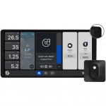 Shelly - Wall Display X2 Black + Blu H&T, Bedienteil