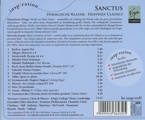 Sanctus-Himmlische Klassik 1