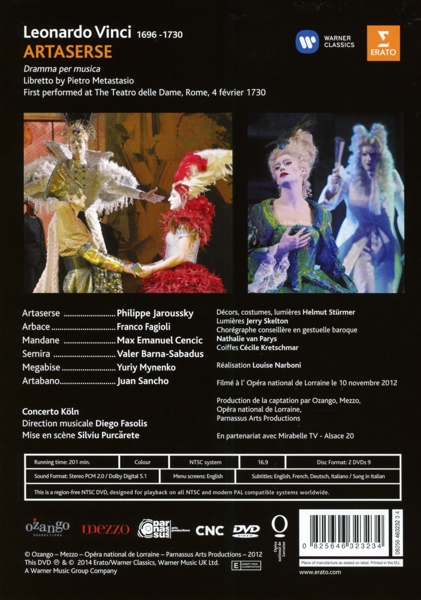 Jaroussky, Philippe/ Cencic/ Fasolis/ Fagioli 1
