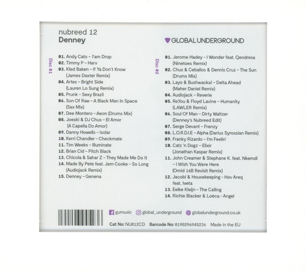 Global Underground:Nubreed 12-Denney 1