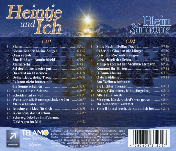 Heintje und Ich:Weihnachten 1
