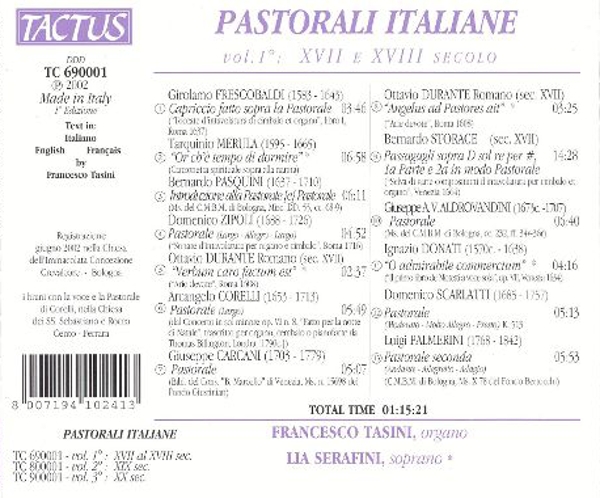 Pastorali Italiane Vol.1 1