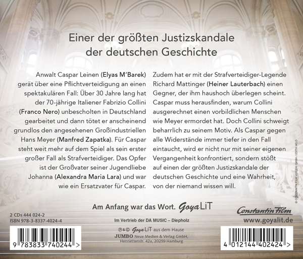 Der Fall Collini. Das Original-Hörspiel zum Film 1