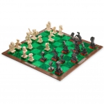 Minecraft - Scacchiera Minecraft Eroi Vs Mostri