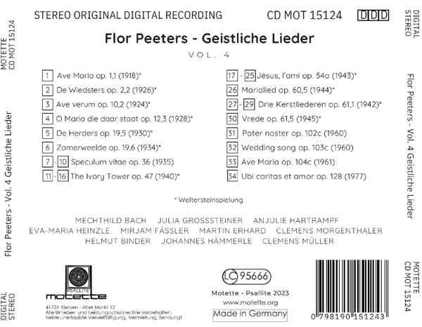 Geistliche Lieder (Vol.4) 1