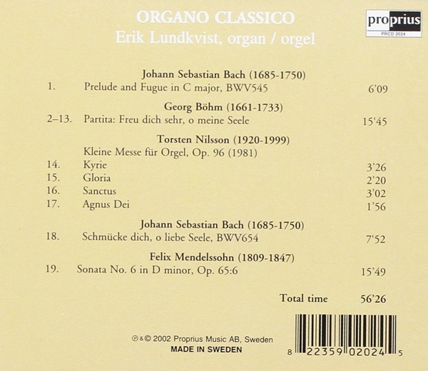 Organo Classico 1
