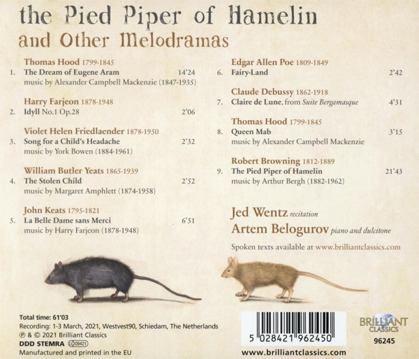 The Pied Piper Of Hamelin, And Other Melodramas 1
