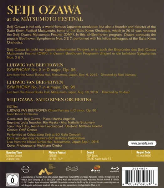 Ozawa, Seiji/ Argerich, Martha/ Saito-Kinen Orch. 1