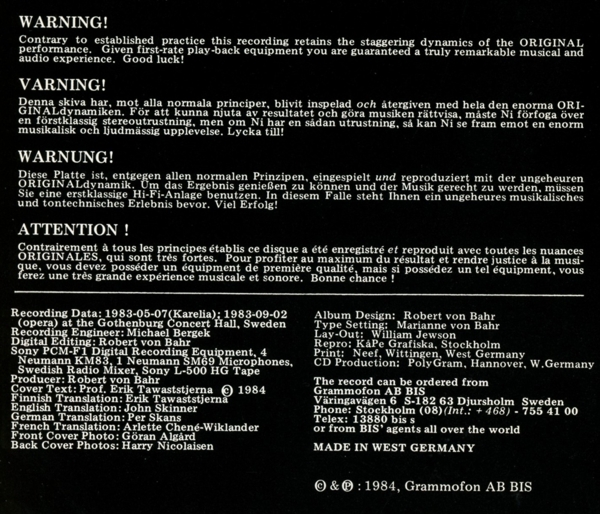 Orchesterwerke 1