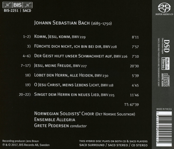 Pedersen/ Norwegian Soloists Choir 1