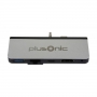 Plusonic - Plusonic Docking Adapter/Hub fr Microsoft Surface Go, 5in1: USB 3.0/RJ45 Gigabit-Ethernet/Type-C/HDMI/AUX