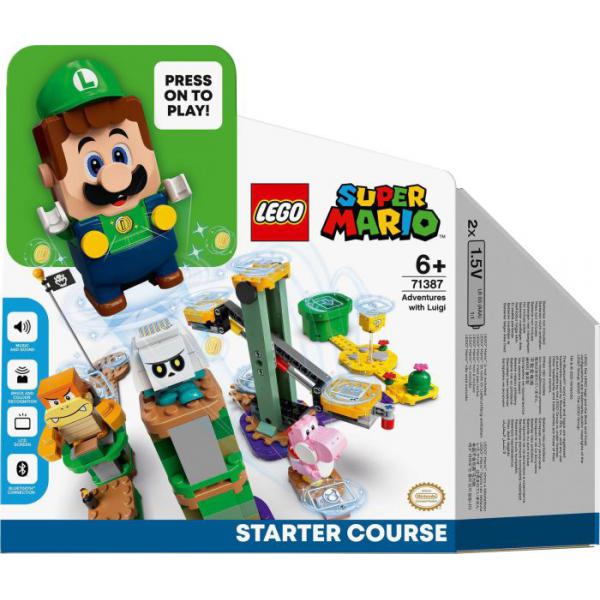 Lego -S.M. Abenteuer mit Luigi Starterset | 71387 -Lego Toys/Spielzeug