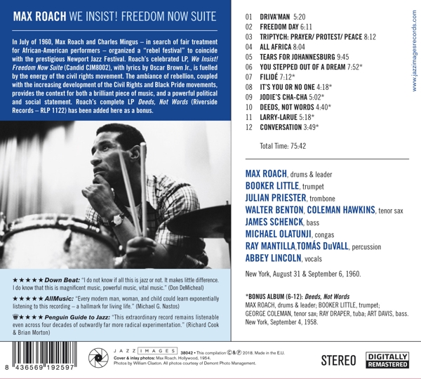 We Insist! Freedom Now Suite 1