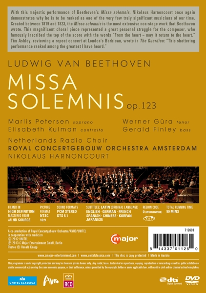 Harnoncourt/ Royal Concertgebouw 1