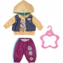 Zapf Creation - BABY born Outfit mit Hoody 43cm, Puppenzubehr