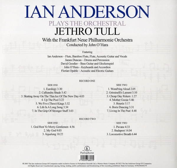 Jethro Tull - Aqualung (Ian Anderson Plays The Orchestral Jethro Tull) 