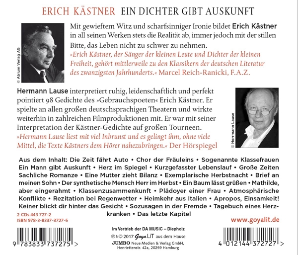 Ein Dichter gibt Auskunft 1