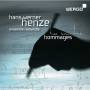 Ensemble Recherche - Hommages