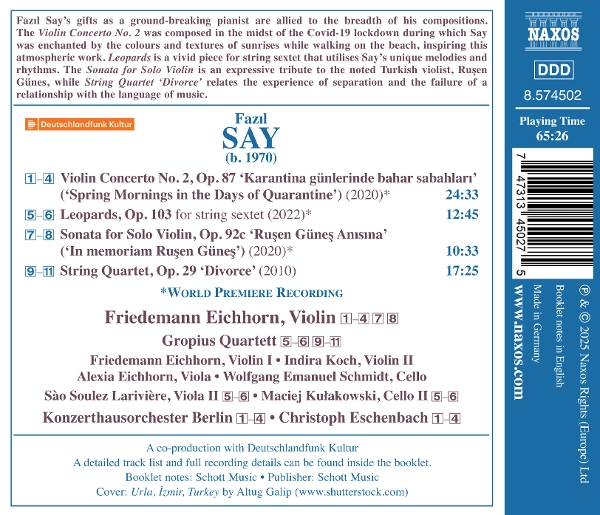 Sprich: Violinkonzert Nr. 2 1