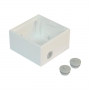 Shelly Zubehr - / Aufputzgehuse Single fr Shelly Wall Switch, 45mm (fr Shelly Socket)