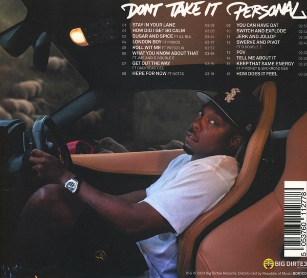 Don\'t Take It Personal (Standard CD) 1
