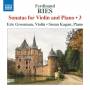 Eric Grossman / Susan Kagan - Sonaten fr Violine und Klavier Vol.3