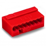 Wago - Wago Serie 243- 8-Leiter-Micro-Klemme (50 Stck) rot