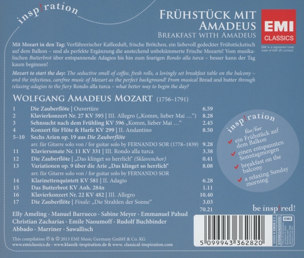 Frühstück Mit Amadeus 1