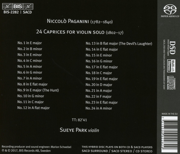 24 Capricen für Violine solo 1