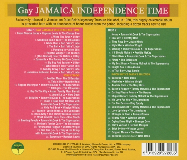 Gay Jamaica Independence Time (30 Bonustracks) 2