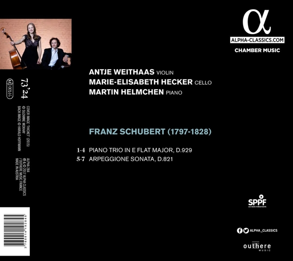 Klaviertrio D.929/ Arpeggione D.821 1