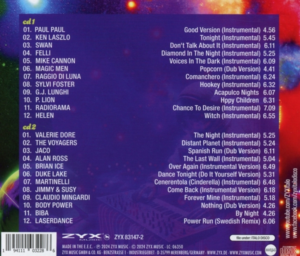ZYX Italo Disco Dub Versions 1