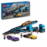 LEGO - 60408 City Autotransporter mit Sportwagen, Konstruktionsspielzeug