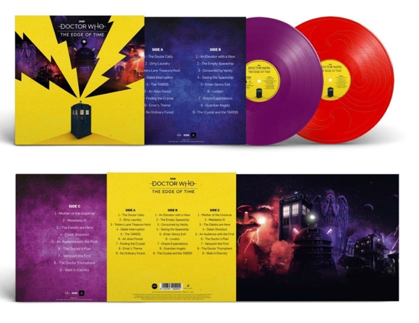 The Edge Of Time Soundtrack (Red & Purple 2LP) 1