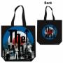 The Who Target Cotton Tote Bag - The Who Cotton Tote Bag: Target (with Zip Top)