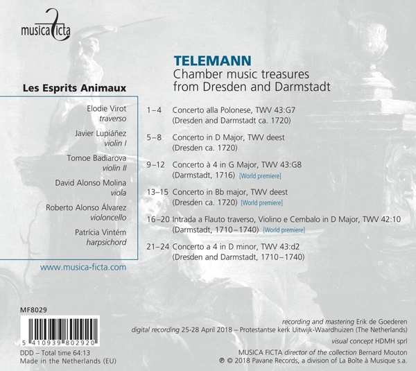 Kammermusikschätze aus Dresden und Darmstadt 1