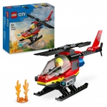 LEGO Spielwaren Gmbh - 60411 City Feuerwehrhubschrauber, Konstruktionsspielzeug
