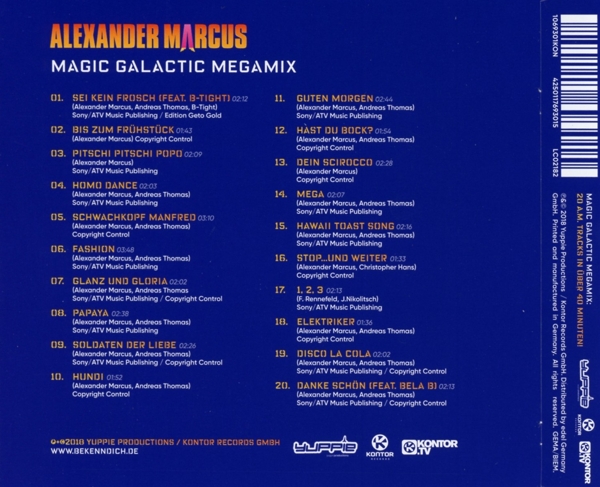 Der Magic Galactic Megamix (Limited Edition) 1