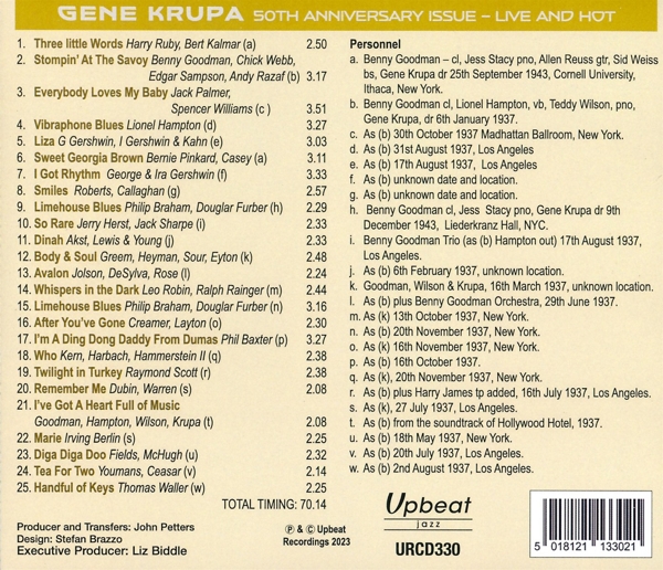 50Th Anniversary Issue - Live 1